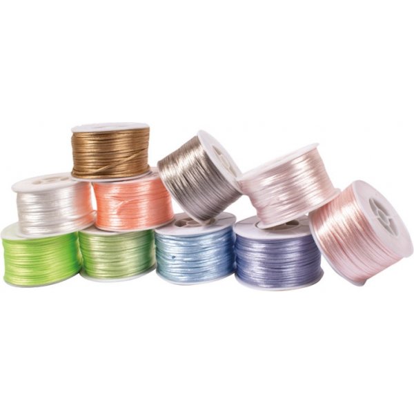 Satiininen nyrisarja pastelli 2 mm 10 x 50 m