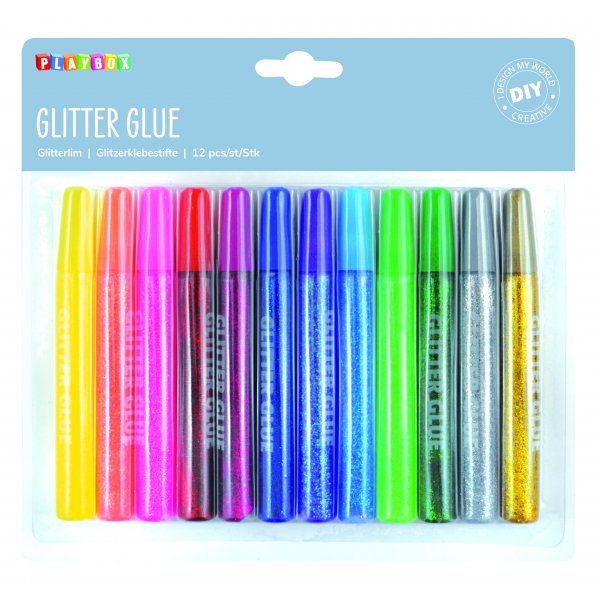 Glitterliima 12 kpl