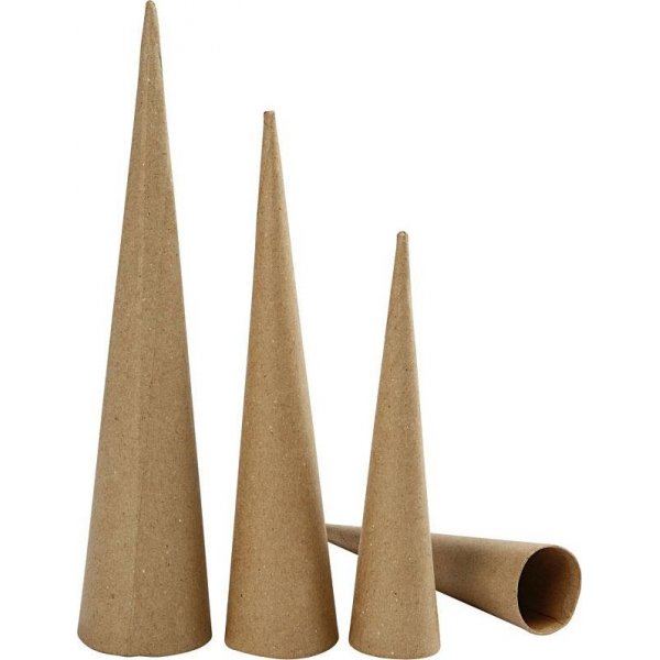 Korkeat kartiot - 4-5-6 cm - 3 kpl