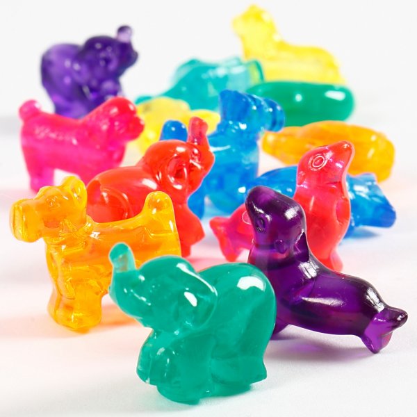 Muovihelmet - kirkkaat vrit - kiiltv - 125 ml