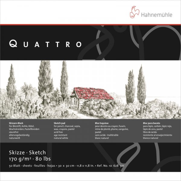 Piirustuslehti Hahnemhle Sketch Quattro 170g