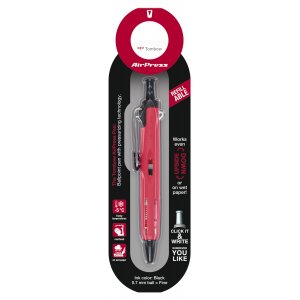 Tombow AirPress -kuulak�rkikyn� punainen blisterpakkaus