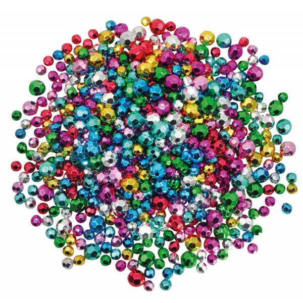 Muovihelmet Diamonds Mixed - 500 g