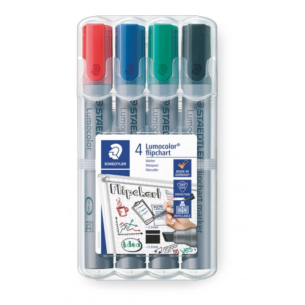 Flipchart-kyn 2-5 mm - 4 kyn
