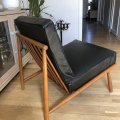 Asiakaskuva Nappanahkaj�ljitelm� Musta - 140 cm