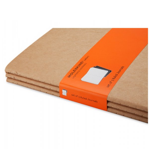 Cahier Journal Suuri vuorattu pehme kansi