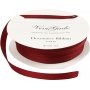 Grosgrain-nauha - punainen - 15 m