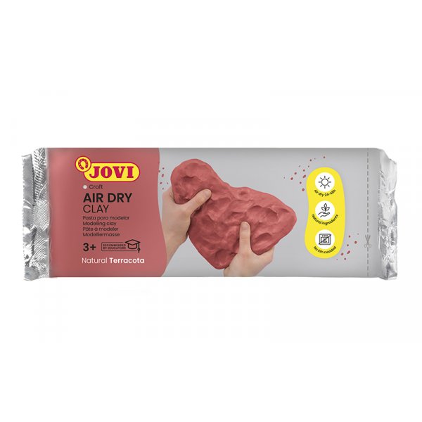 Savi - Jovi Air Dry - Ilmakuivuva savi 1000 grammaa Terracotta 89