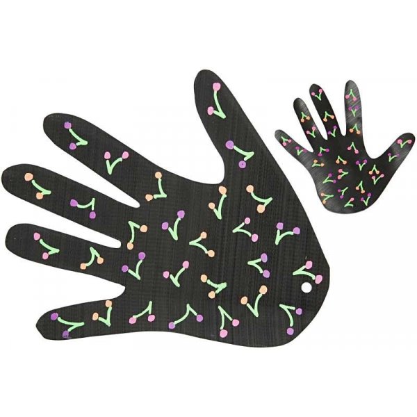 Deco tekstiilikynät - 3 mm - neonvärit - 6 kpl Deco tekstiilikynät - 3 mm - neonvärit - 6 kpl