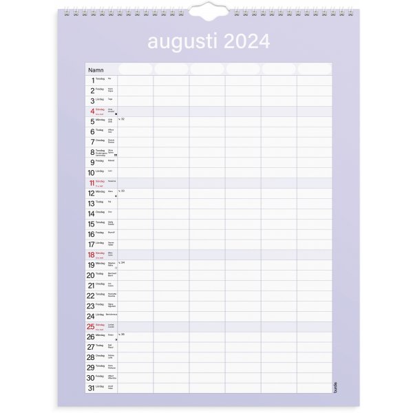 Perhekalenteri 24/25 - Kytnnllinen