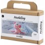 Mini DIY Kit Modeling, vaaleanpunainen, Monster Sally