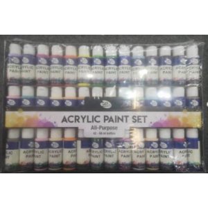 Mega-v�risetti taiteilija-akryyliv�reille 42x59ml