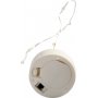 LED-valonauha - hopea - 27 cm