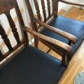 Asiakaskuva Nappanahkaj�ljitelm� Tummanruskea - 140 cm