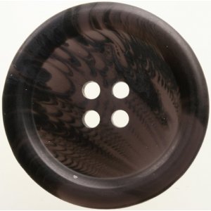 Nappi Py�re� 4-reik�inen 20 mm 5kpl - Musta/ruskea kirjava