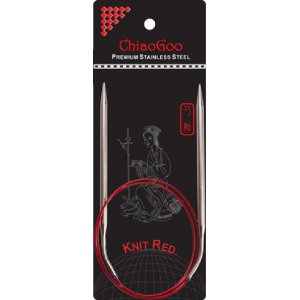 Pyöreä neula SS Red 80 cm Pyöreä neula SS Red 80 cm