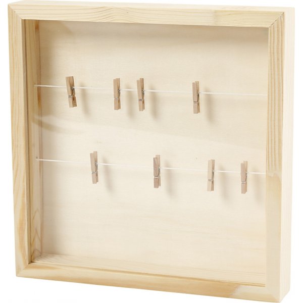 3D-kehys - 23 x 23 cm 3D-kehys - 23 x 23 cm