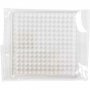 Helmilautaset - Kirkas - Neli - 7x7 cm - 1 kpl