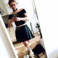 Asiakaskuva Murskattu sametti Mets�nvihre� - 145 cm