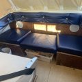 Asiakaskuva Verhoilukangas Vinyyli / tekonahka Adriatic-Blue - 140 cm