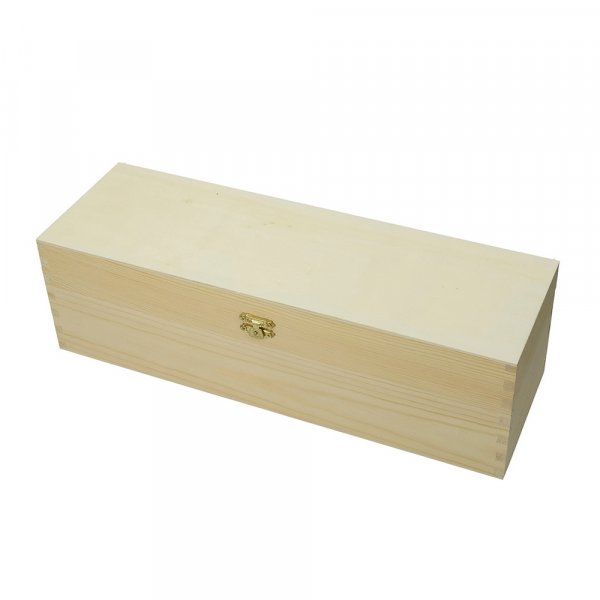 Puinen laatikko 35,5 x 11,5 x 10,5 cm - ksittelemtn mnty