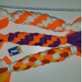Asiakaskuva Fleece kangas 150 cm - Neon Orange