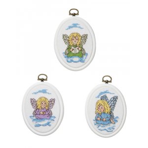 Kirjontasarja Flexiboards - Angels 3 kpl Kirjontasarja Flexiboards - Angels 3 kpl