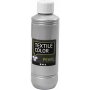 Tekstiiliväri - hopea - helmiäinen - 250 ml
