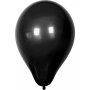 Ilmapallot - musta - 23 cm - 10 kpl