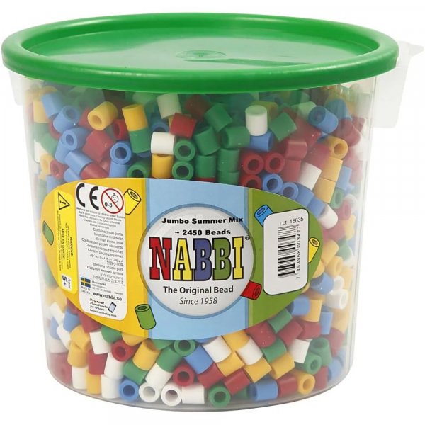 NABBI Tube helmet Jumbo 2450 kpl - Vakiovärit