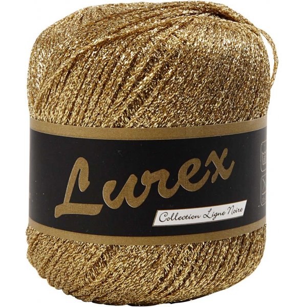 Lurex Lanka - kulta - 25 g