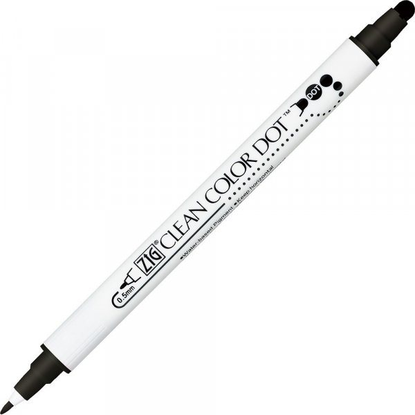 Pigmenttipannu ZIG Clean Color Dot - musta