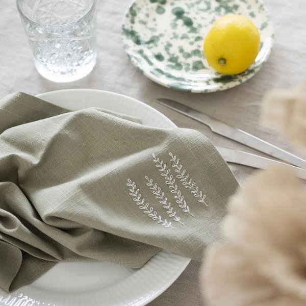 Mini DIY Kit -kirjonta, lautasliina