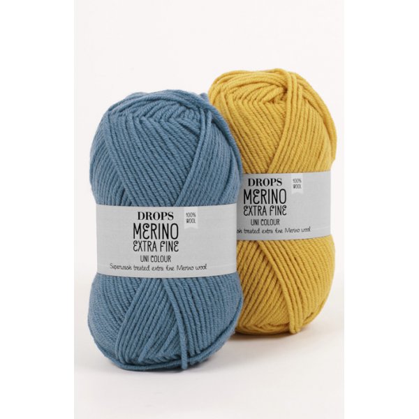 Drops Merino Extra Fine -lankaa - 50g (n. 30 eri vrivaihtoehtoa)