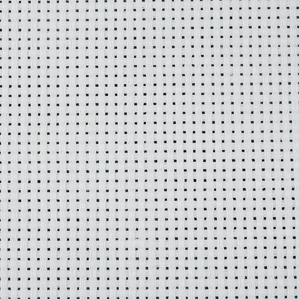 Aida kirjontakangas - valkoinen - 150x300 cm, 43 ruutua per 10 cm