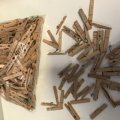 Asiakaskuva Puiset pyykkipojat 45 mm - k�sittelem�t�n 1000 kpl