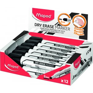 Valkotaulu kyn� - Maped - Bullet 2mm