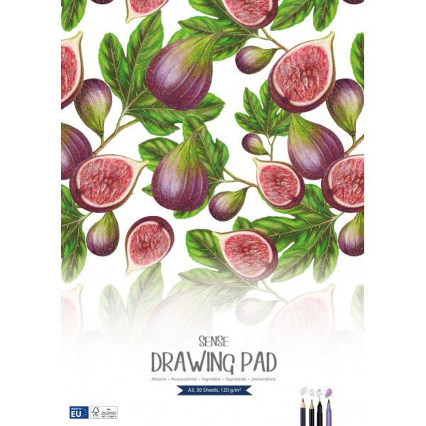 Piirustusalusta Sense 120g - A3