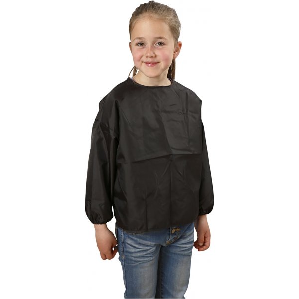 Maalarin esiliina - musta - 4-6 vuotta