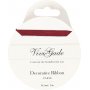 Grosgrain-nauha - punainen - 15 m