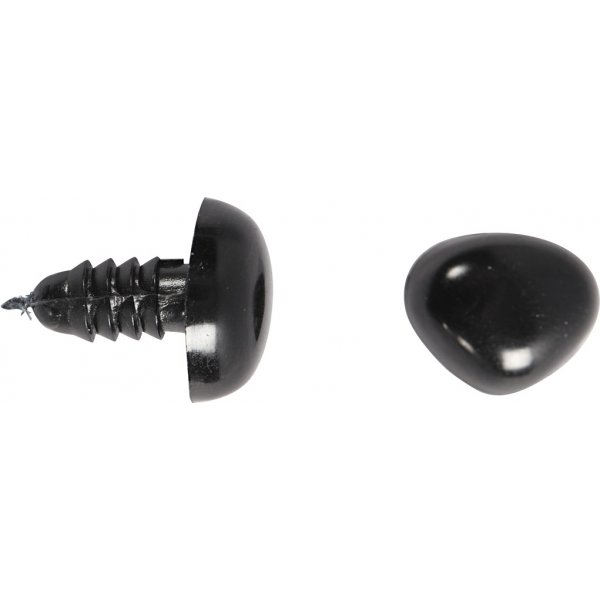 Silmät ja nenät mallinnukseen - musta Silmät ja nenät mallinnukseen - musta