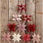 Thtinauhat - punainen - glitter, lakka - 6,5+11,5 cm - 40 nauhaa