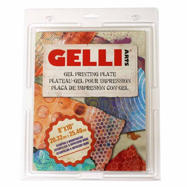 Painolevy - Gelli Arts - 20,3x25,4 cm