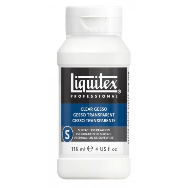 Liquitex Acrylic Medium - kirkas Gesso