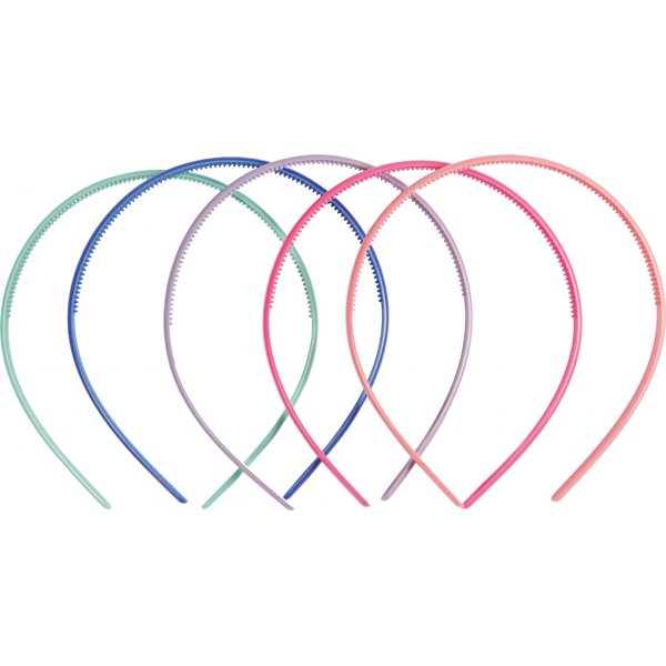 Diadem - 8 mm - sekavärit - 5 kpl Diadem - 8 mm - sekavärit - 5 kpl