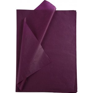 Pehmopaperi - bordeaux - 50 x 70 cm - 14 g - 25 arkkia Pehmopaperi - bordeaux - 50 x 70 cm - 14 g - 25 arkkia