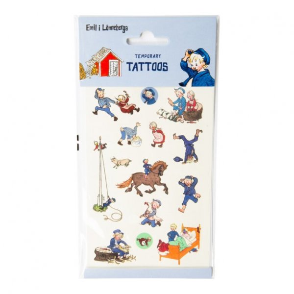 Emil Lnnebergassa - Tatuoinnit