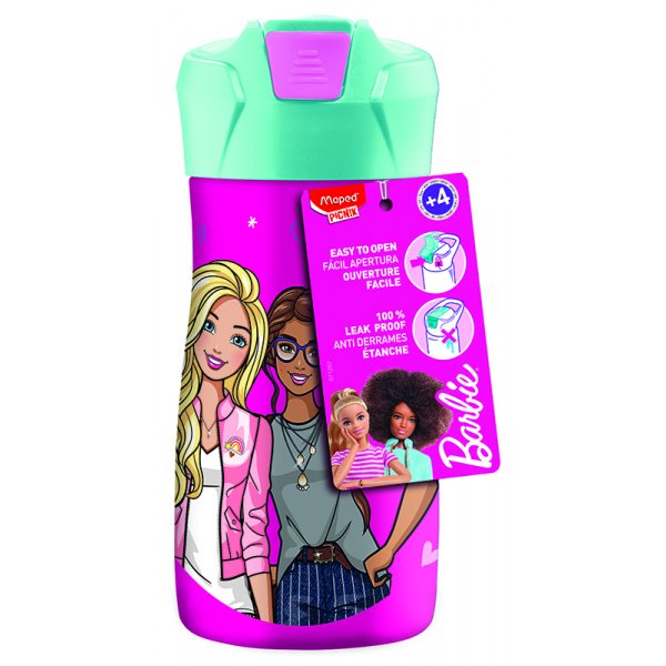 Pullo - Maped - Ruostumaton ters 430 ml Barbie