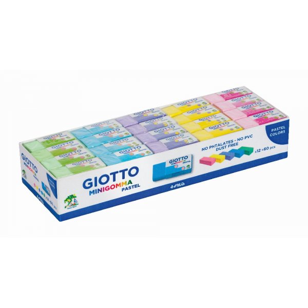 Eraser Giotto Mini Gomma Pastel - Random Color