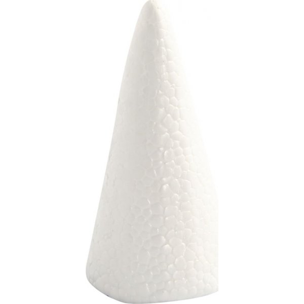Styroksikartioita - valkoinen - 5,5 cm - 5 kpl